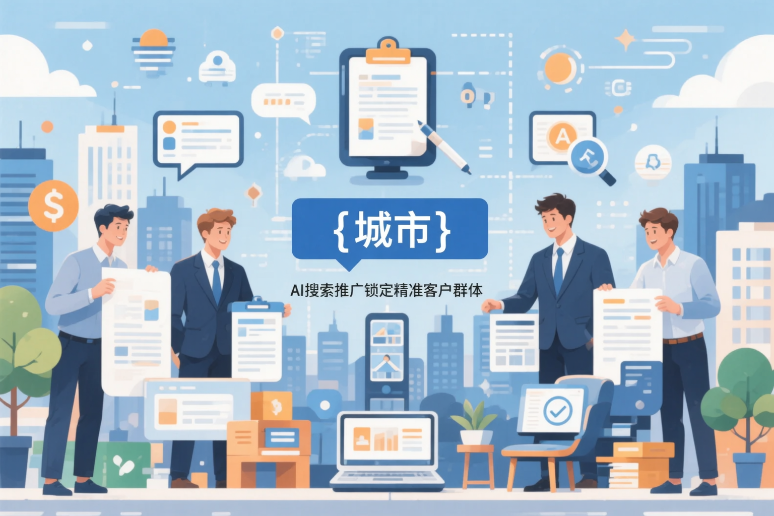 通辽公司如何用AI搜索推广锁定精准客户群体