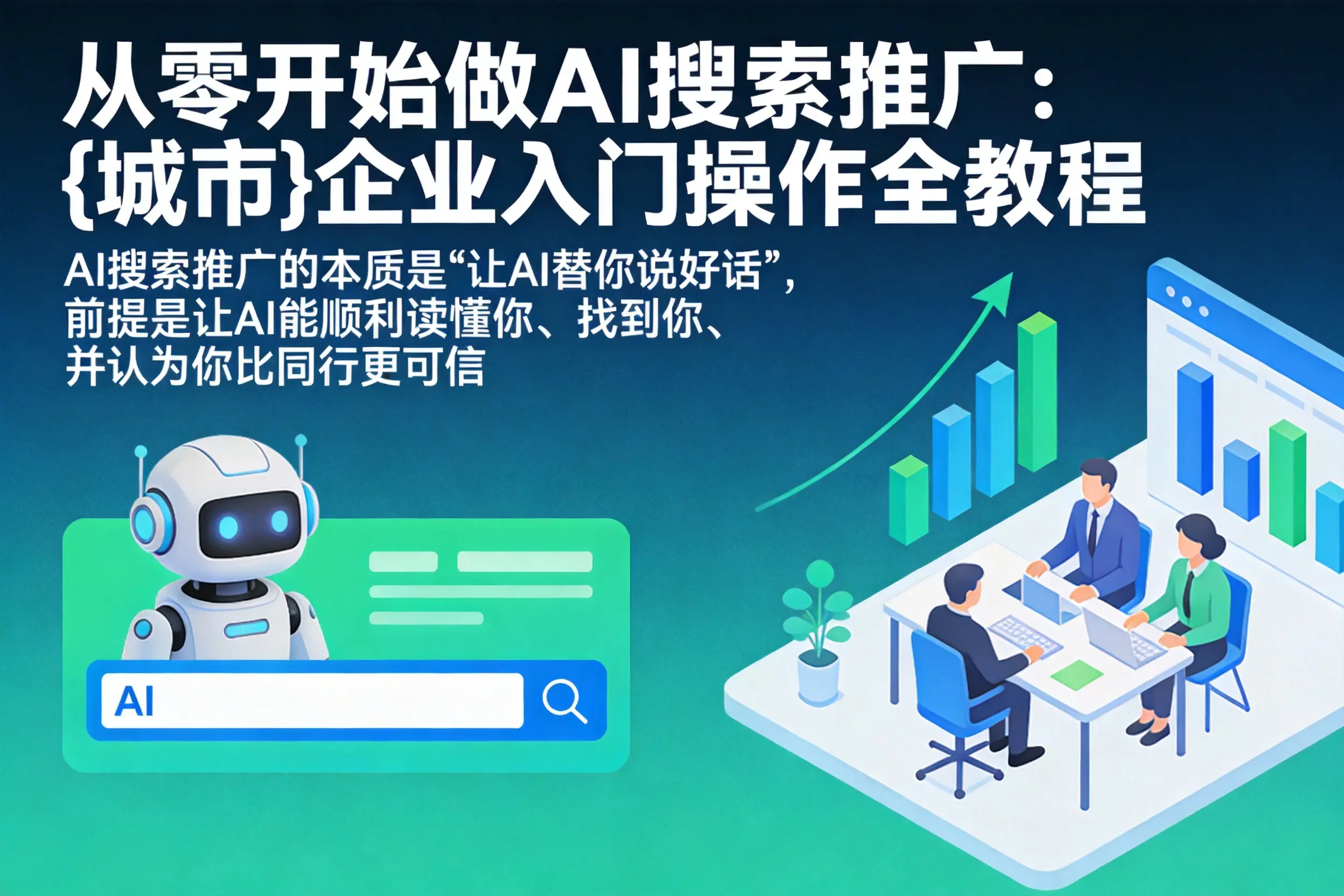 从零开始做AI搜索推广:通辽企业入门操作全教程