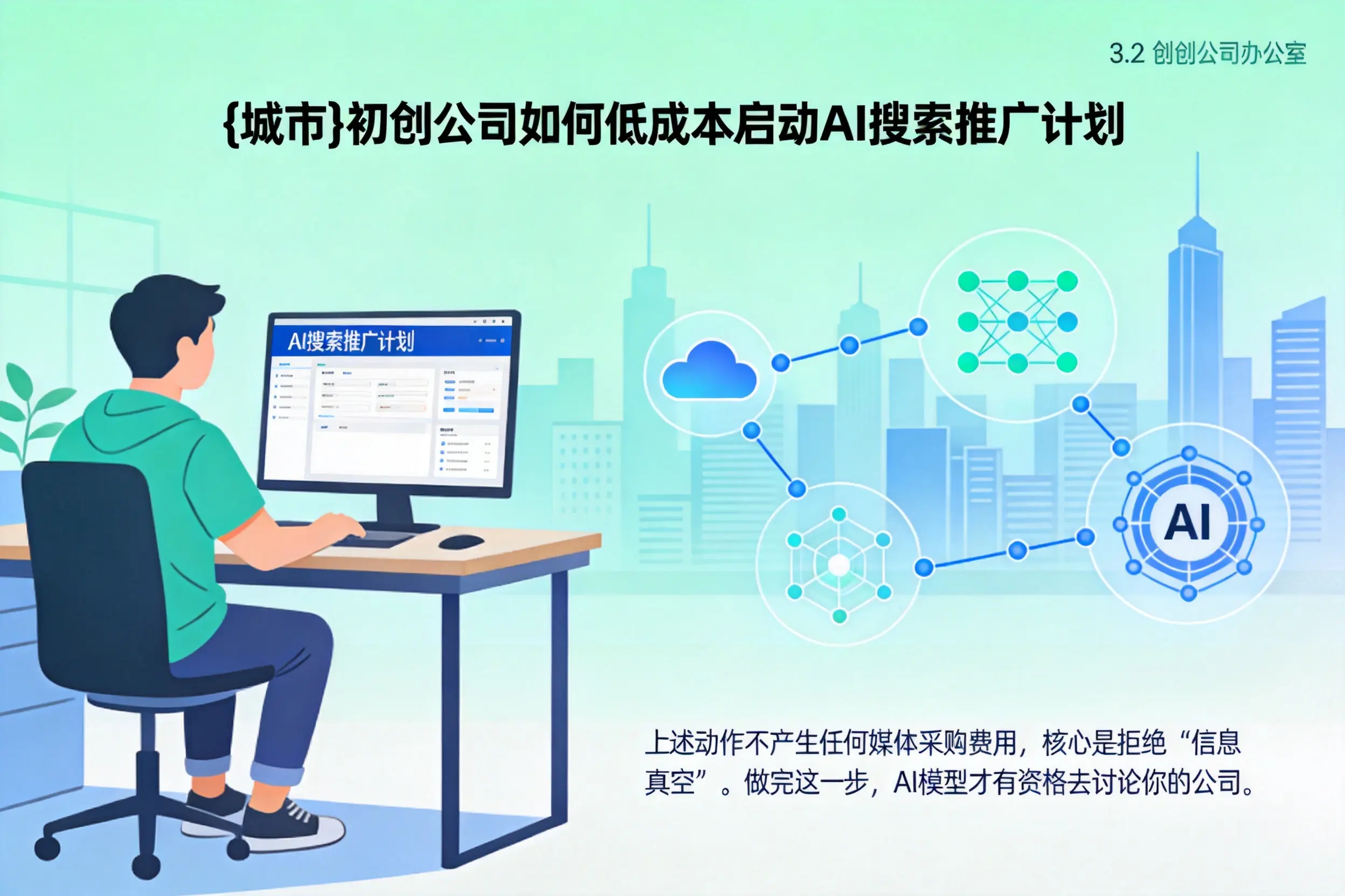 通辽初创公司如何低成本启动AI搜索推广计划