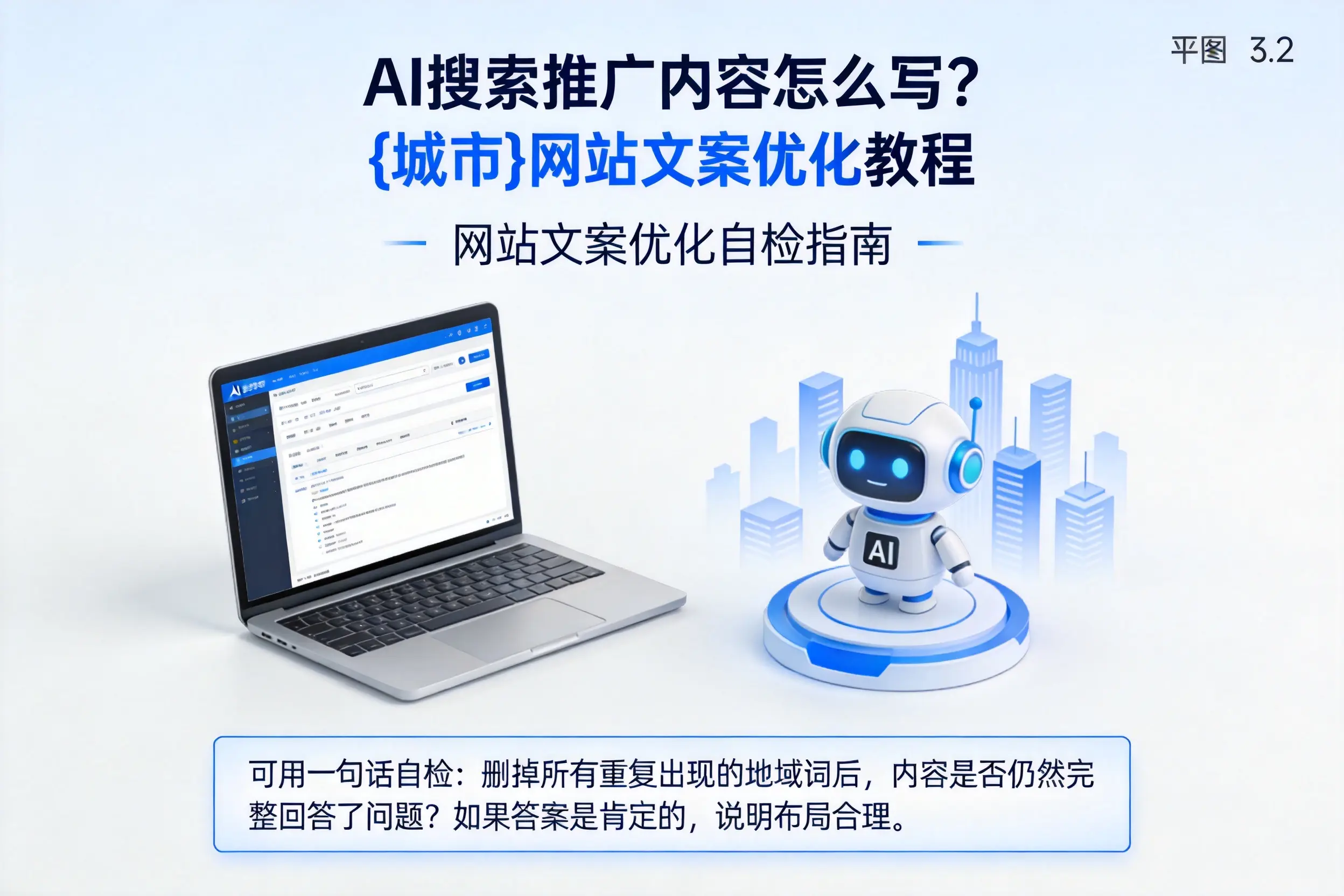 AI搜索推广内容怎么写？通辽网站文案优化教程