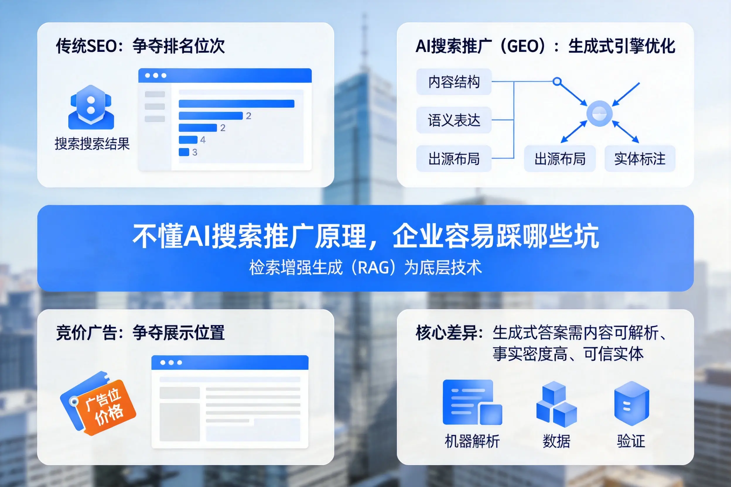不懂AI搜索推广原理,通辽企业容易踩哪些坑