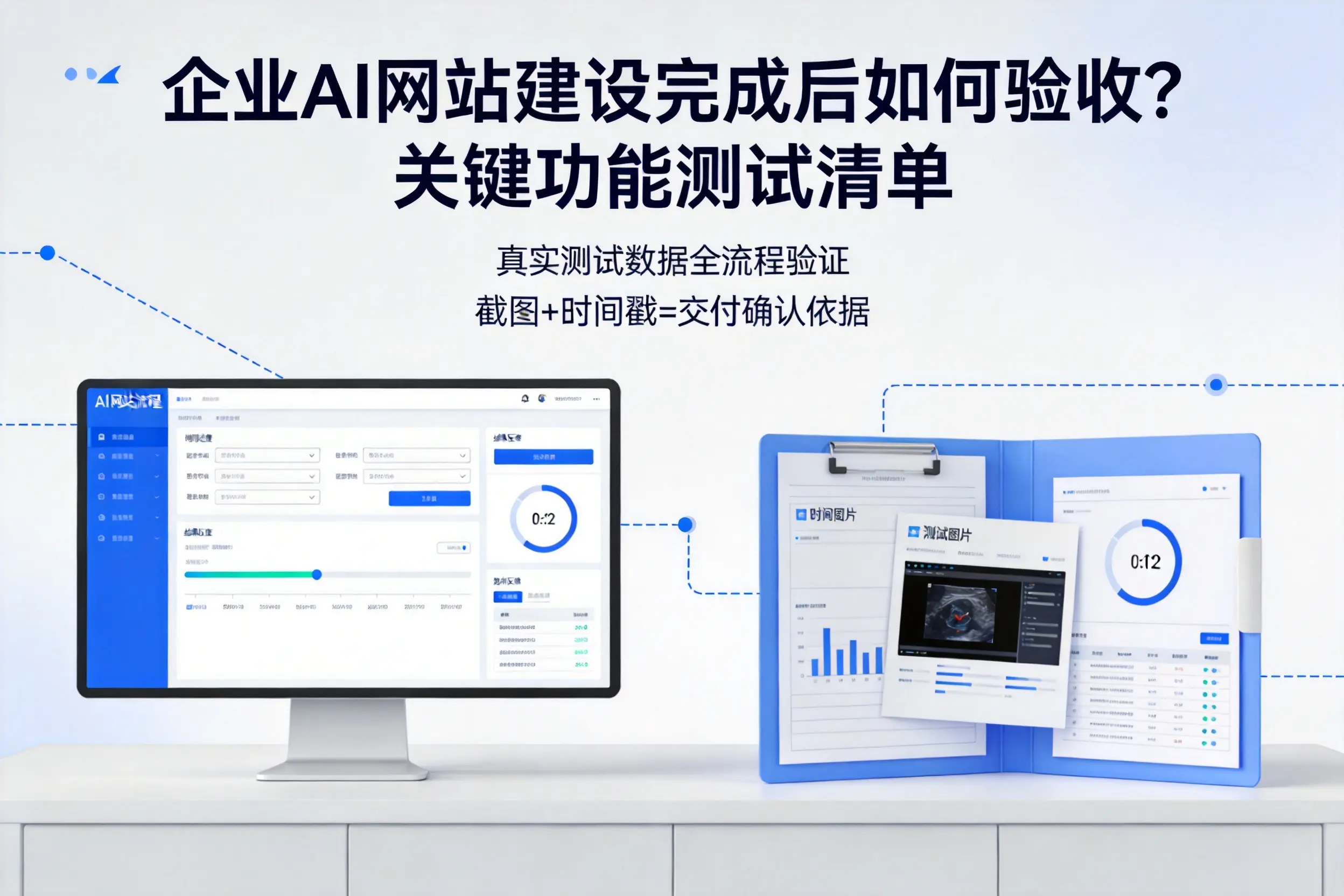 通辽企业AI网站建设完成后如何验收?关键功能测试清单