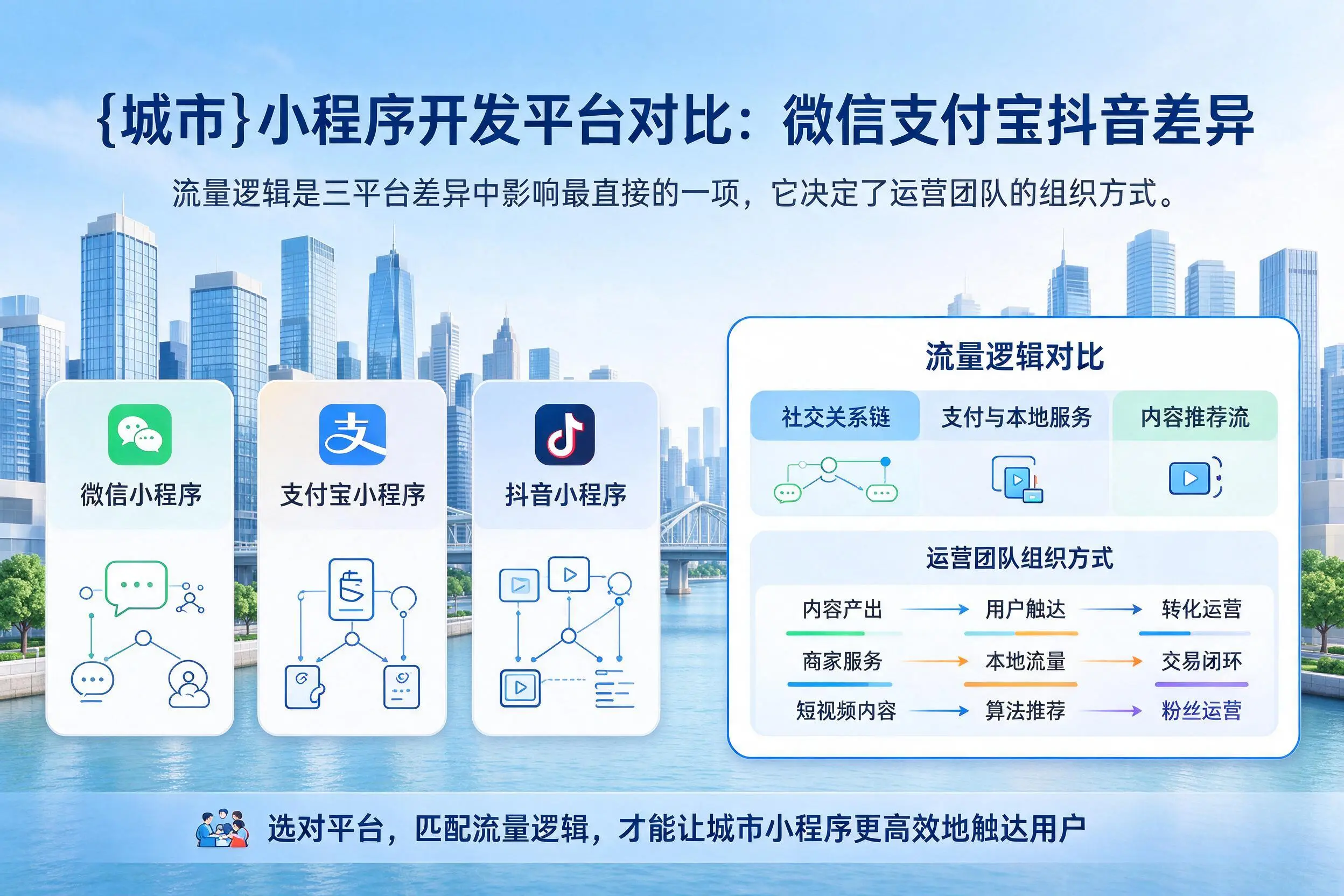 通辽小程序开发平台对比：微信支付宝抖音差异