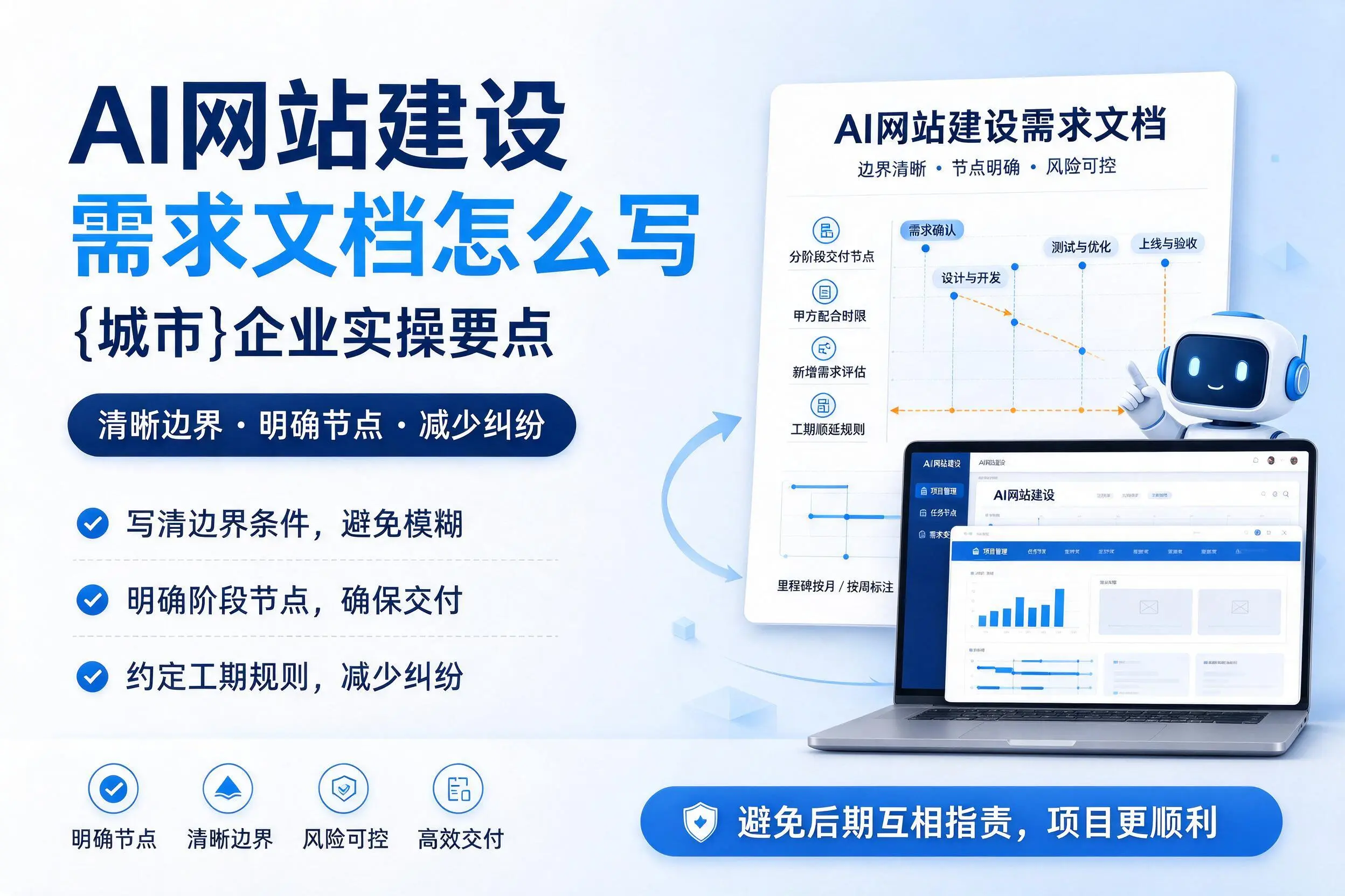 AI网站建设需求文档怎么写,通辽企业实操要点
