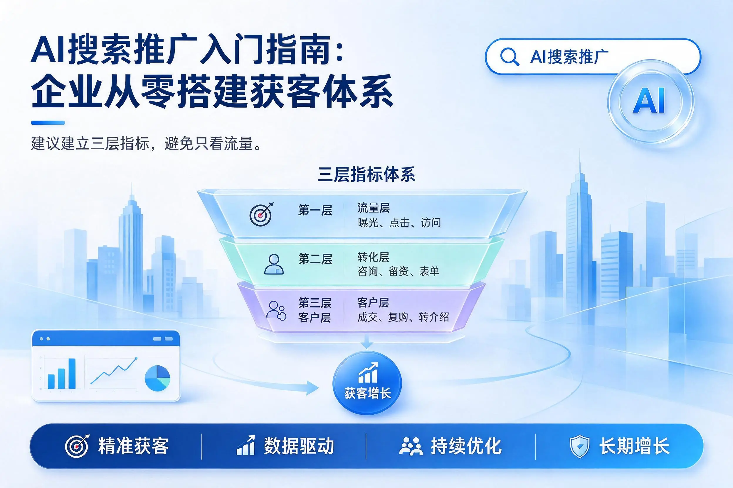 AI搜索推广入门指南：通辽企业从零搭建获客体系